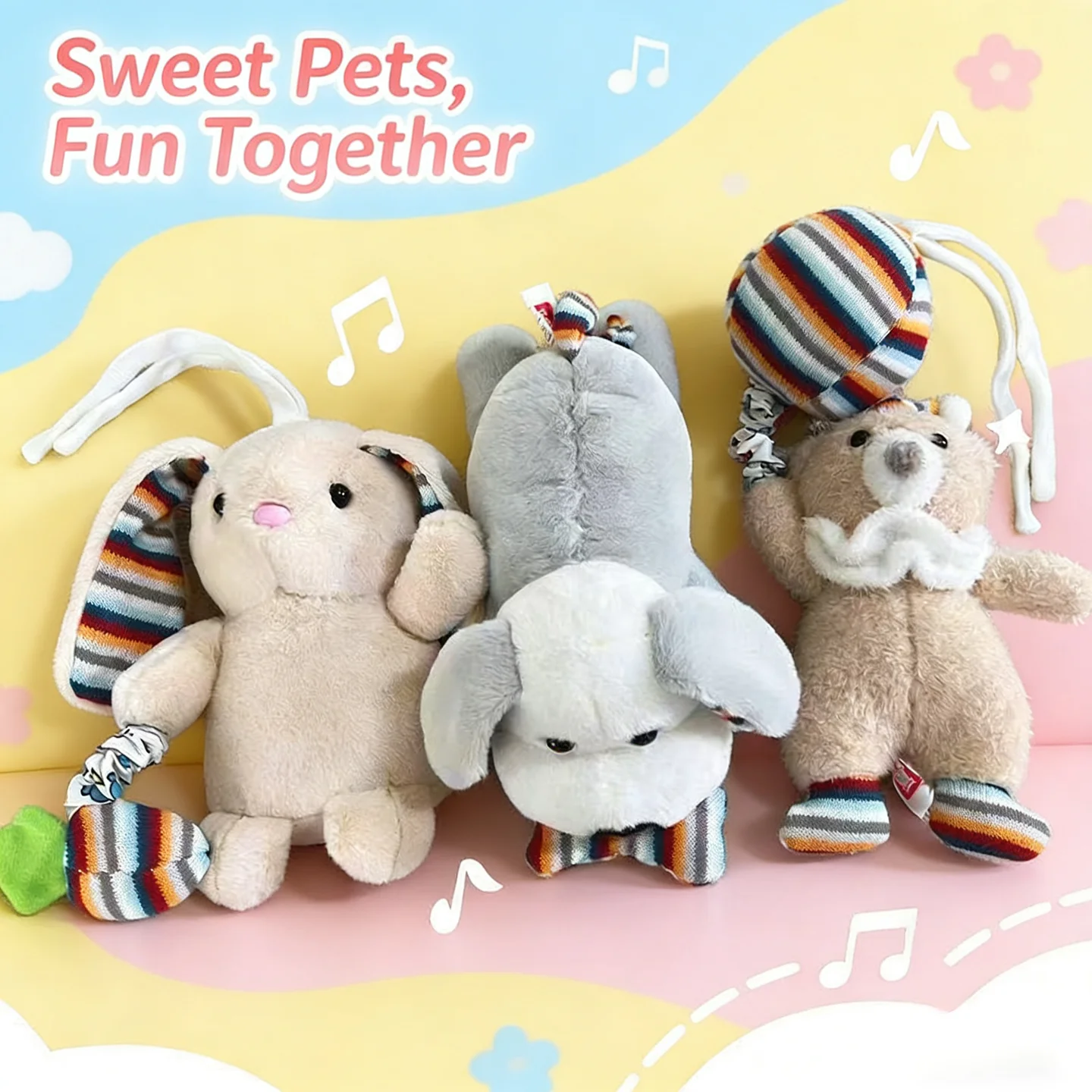 ألعاب دمى سلسلة موسيقية جديدة للأطفال، دمى فنية موسيقية