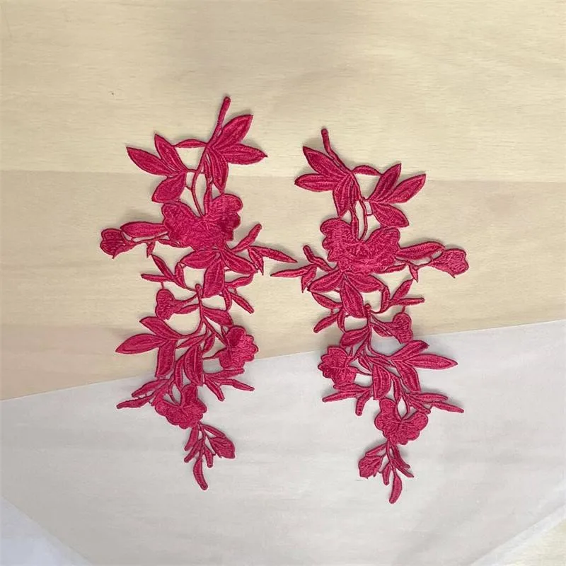 10-20 Stück. Spitzenspiegelblumen. Hochzeitskleid. Kinderbekleidungs-Applikation. Handgemachtes DIY-Spitzenkleidungs-Nähzubehör RS252131 – Detail 10