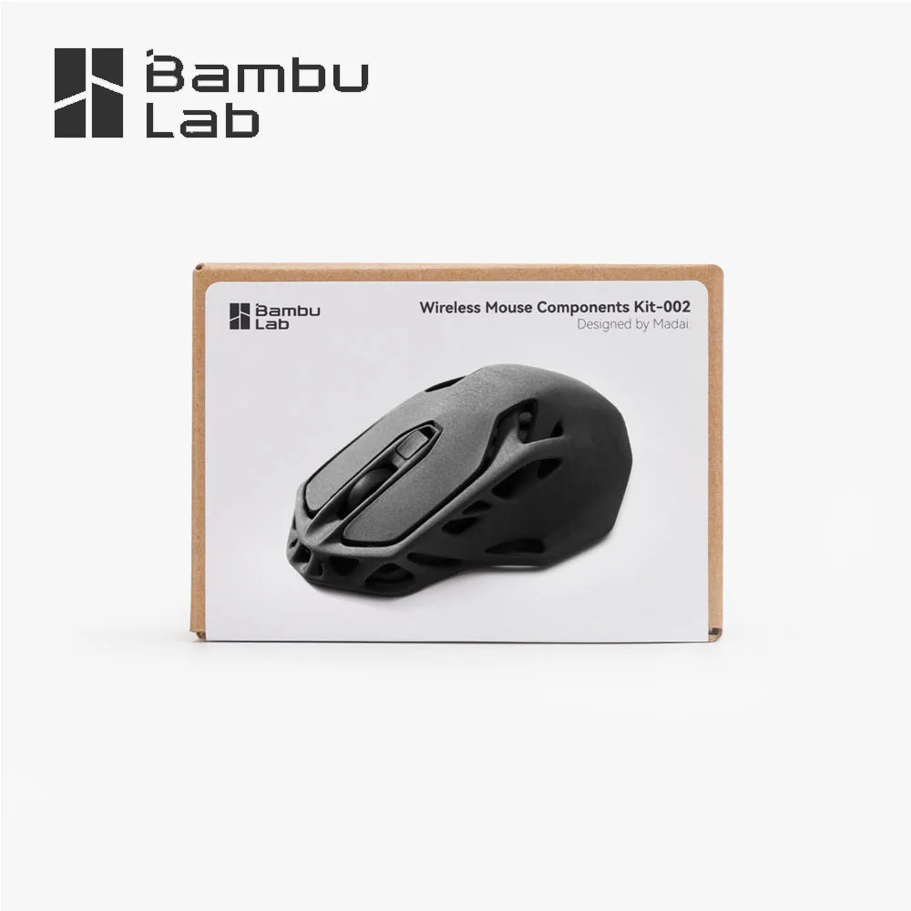 Bambu Lab 3D Printing DIY Creative Model Computer Wireless Mouse Charger Engine LED Light Hardware Clock Gifts 3D Printer Parts