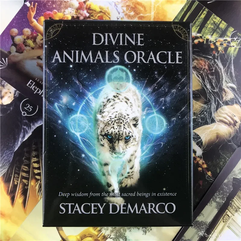 Divine Animals Oracle Card Guidance Divination Fate PDF Instrukcja dla tarota Deck Gry planszowe Family Party Cards