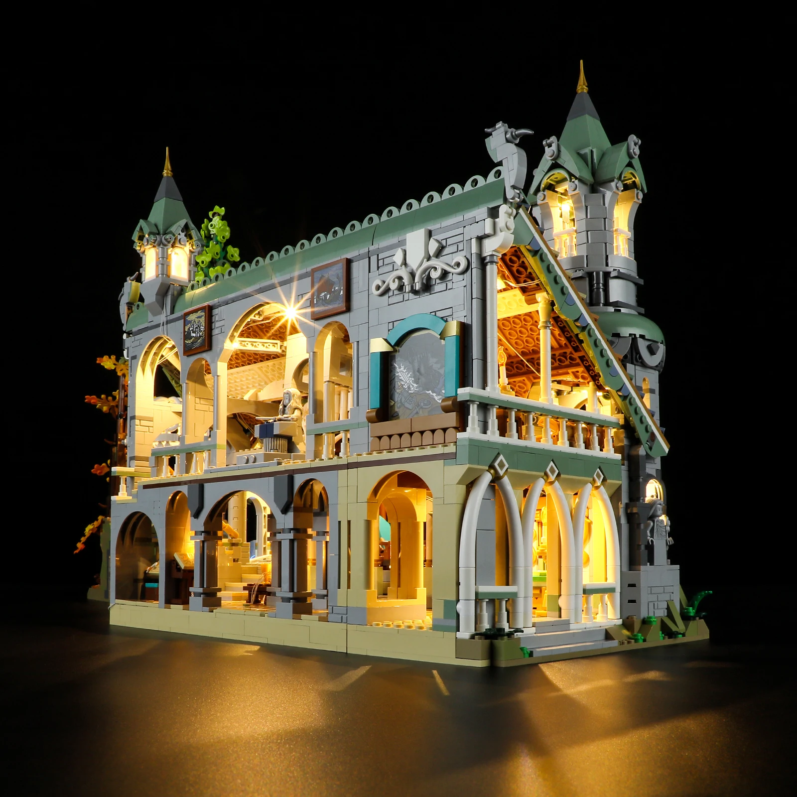 Led Lighting Kit For Creator Expert 10316 Lord Of The Rings Rivendell Not Include Building Blocks (Only Lighting Set)