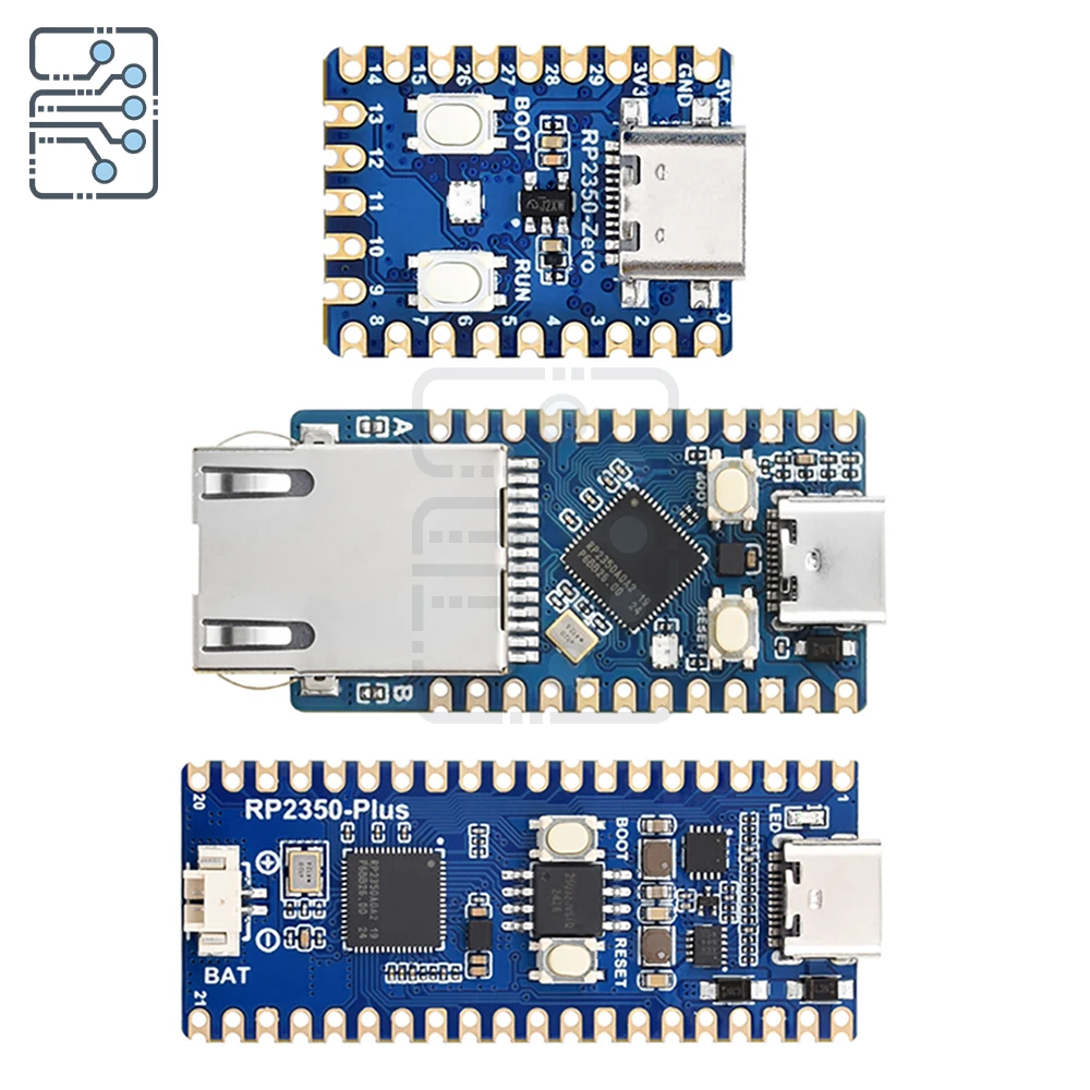 Based on for Raspberry Pi RP2350A Compatible with most Pi Pico modules RP2350 Development Board Microcontroller Processor