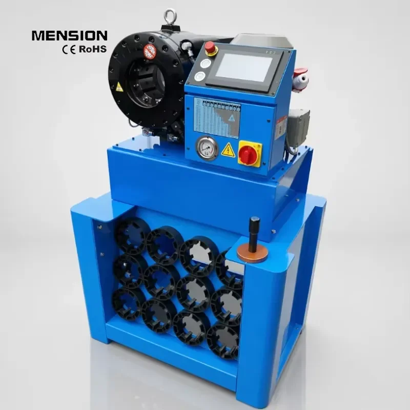 CNC Numerical Control for Pressing Hose up to 2'' 6 Layers in Workshop Offering Hose Service P32 Hydraulic Hose Crimping