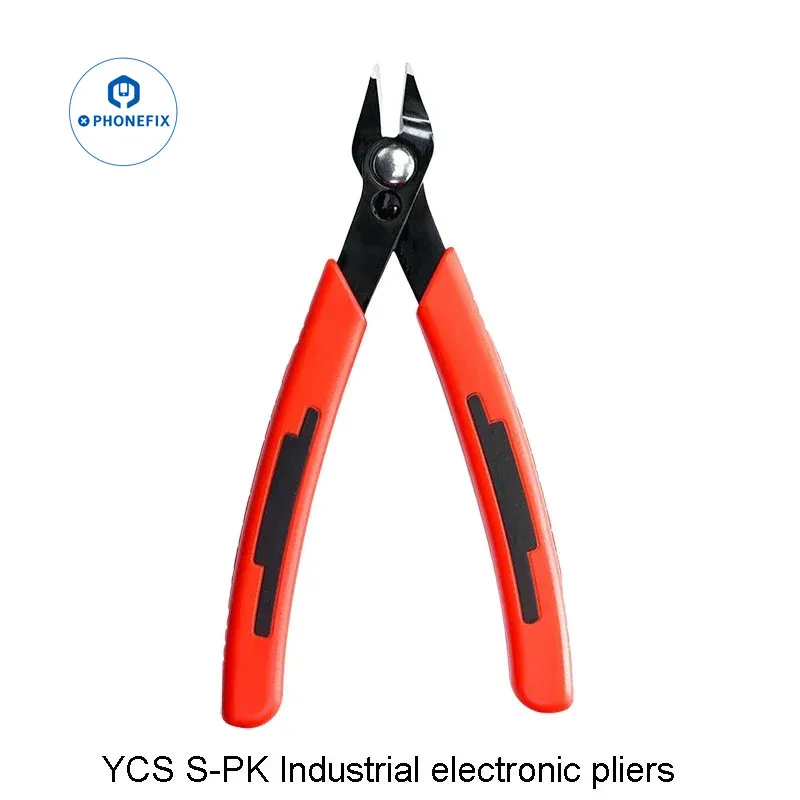 1pcs YCS Super Hard Plier Stainless Steel Electrical Wire Cable Cutters Cutting Cell Phone Edc Repair Shield Nipper Pliers Tool