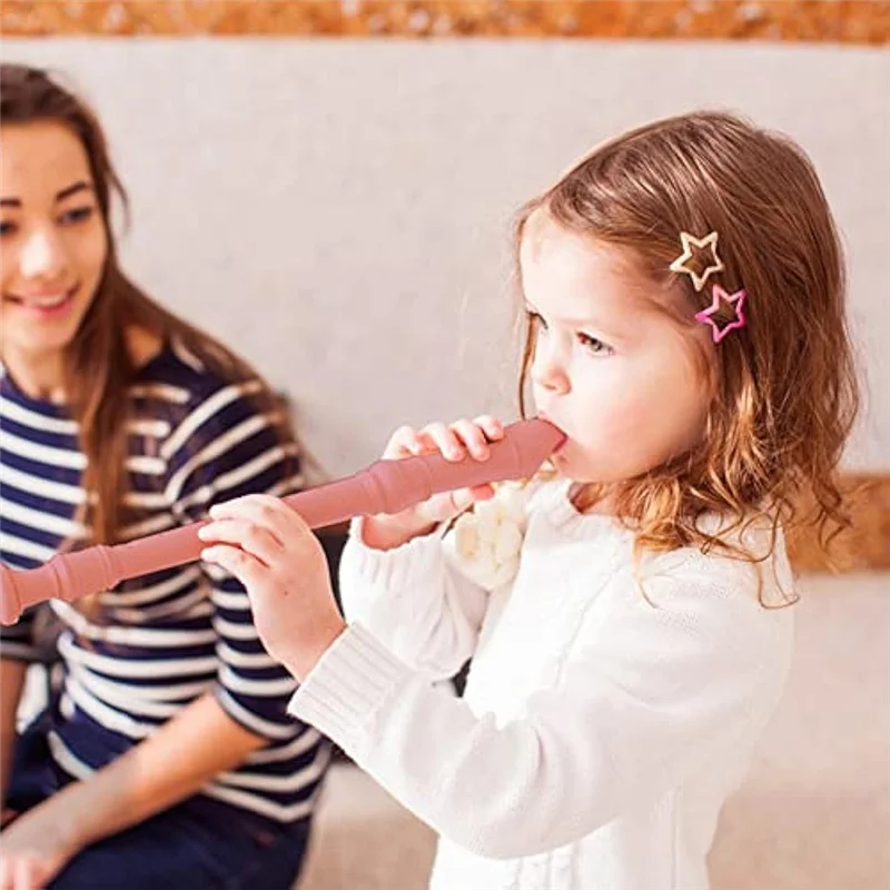 

RTENTE-ABS Recorder Treble 8-Hole Musical Instrument Flute Children Adult Beginners Entry-Level Flute Instrument