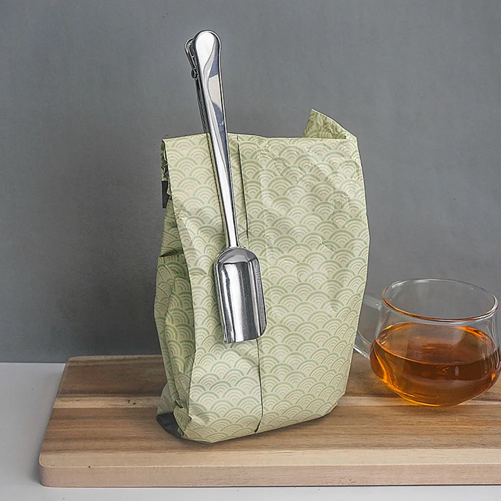 

Stainless Steel Spoon Tea Leaf Scoop Smooth Handle For Tea Accessories Teaware Tool Kitchen Barware