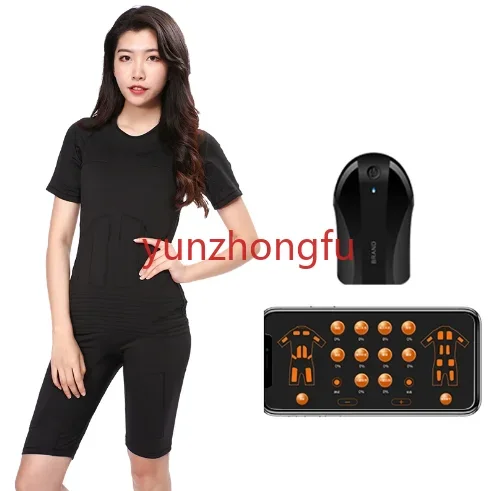 New Pattern Body Sculpting Fitness Trainer Slimming Muscle Stimulator Weight Loss Machine GYM Ems Training Suit Wireless