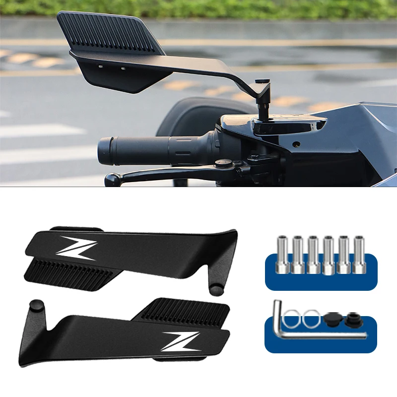 

Большое зеркало с крыльями, зеркало заднего вида для мотоцикла KAWASAKI Z400 Z900 Z800 Z750 Z1000 Z650 Z300 Z1000SX ZX10R