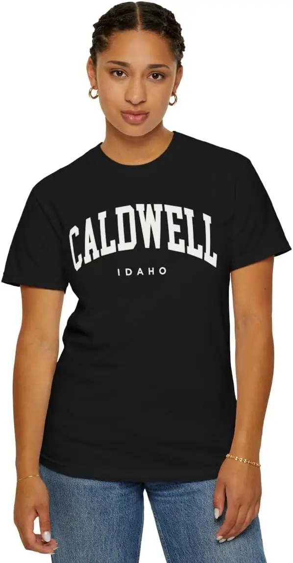 Caldwell Idaho Adult Unisex Comfort Colors Short Sleeve T-Shirt