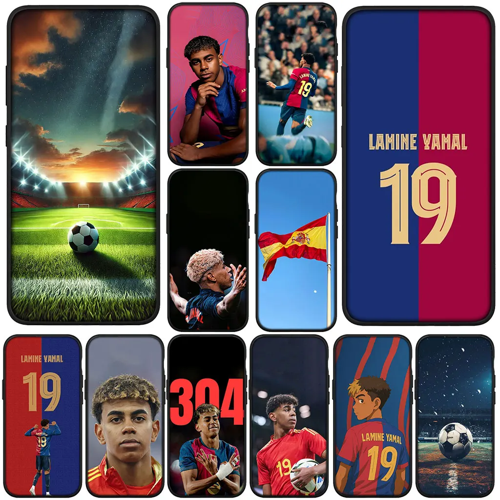 Для Motorola Moto Edge 50 One 30 Fusion 40 neo Ultra Pro 20 Lite G85 G84 E15 E14 Чехол Football Star No 19 Испания Footballer No19