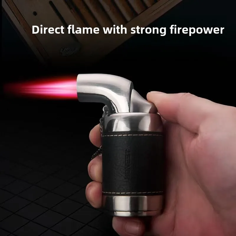 HONEST Foreskin Elbow Four Straight Welding Gun Creative Exquisite Gift Desktop Spray Gun Cigar Lighter Smoking Accessories