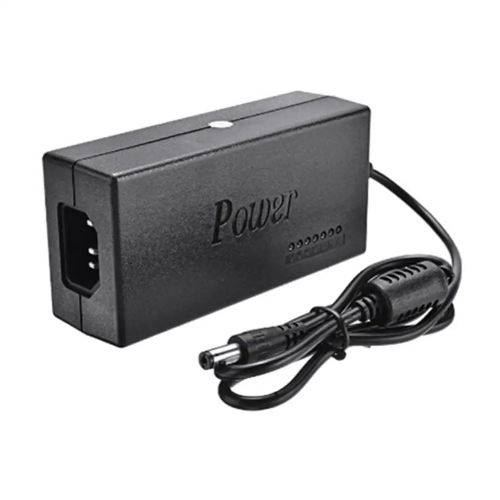 100-240V AC Zu DC Power Adapter Einstellbar 12V 15V 16V 18V 19V 20V 24V netzteil Adapter Max 96W Universal 5521 Port Ladegerät