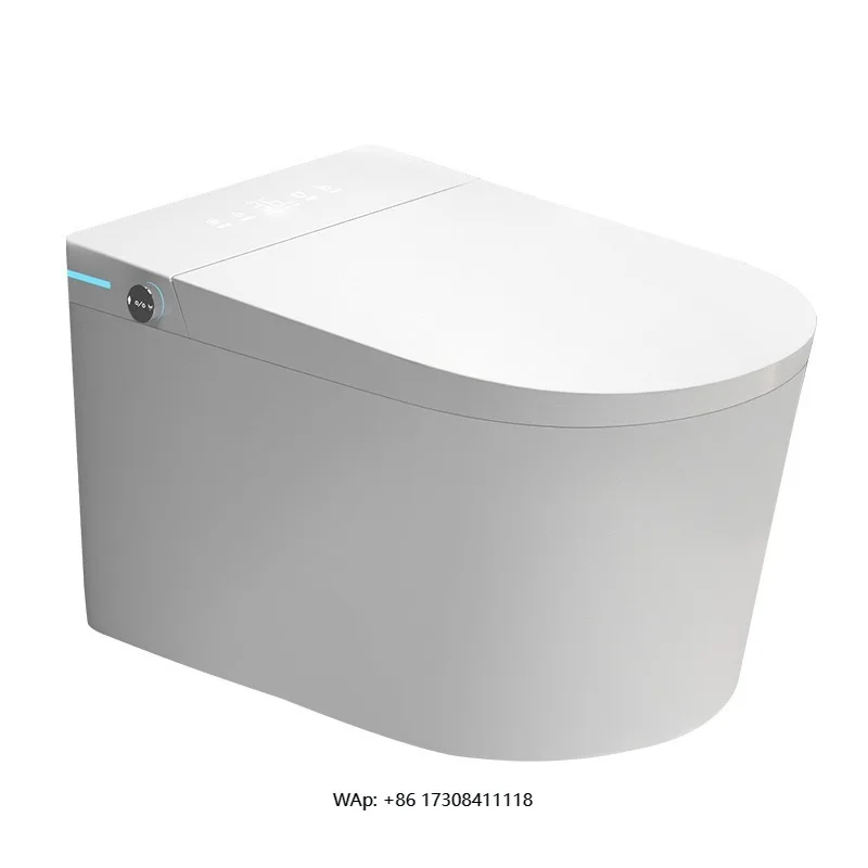 

Wall-Mounted Ceramic Smart Toilet Seat Fully Automatic Embedded Hidden Water Tank Small Apartment Integrated Toilet Sensor Fast