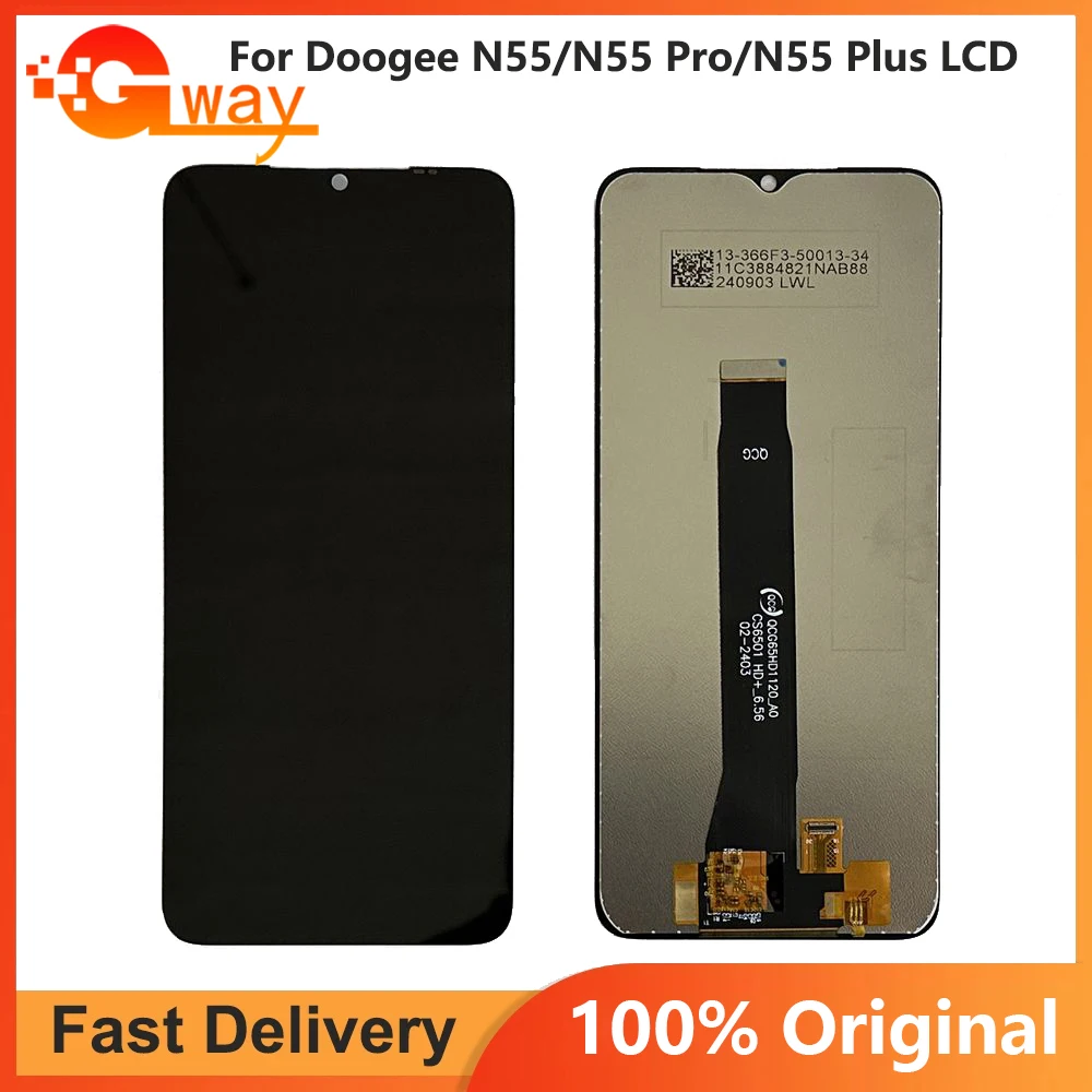 

New Original For DOOGEE N55 Pro N55 plus N55 Max LCD display+touch screen sensor replacement for doogee n55 riginal display