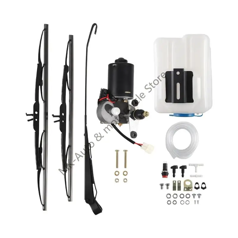 

Dustproof Plastic Metal Windshield Wiper Motor Set With Efficient 50RPM Cleaning Action For Utility Vehicles 425751