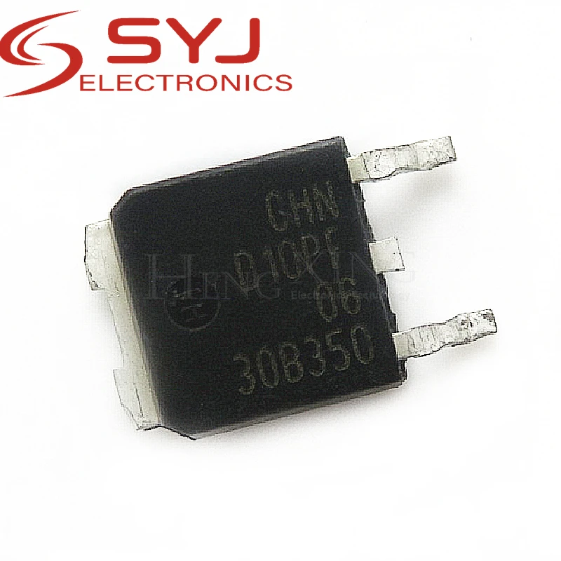 5pcs/lot STD10PF06 D10PF06 TO-252 60V 10A In Stock