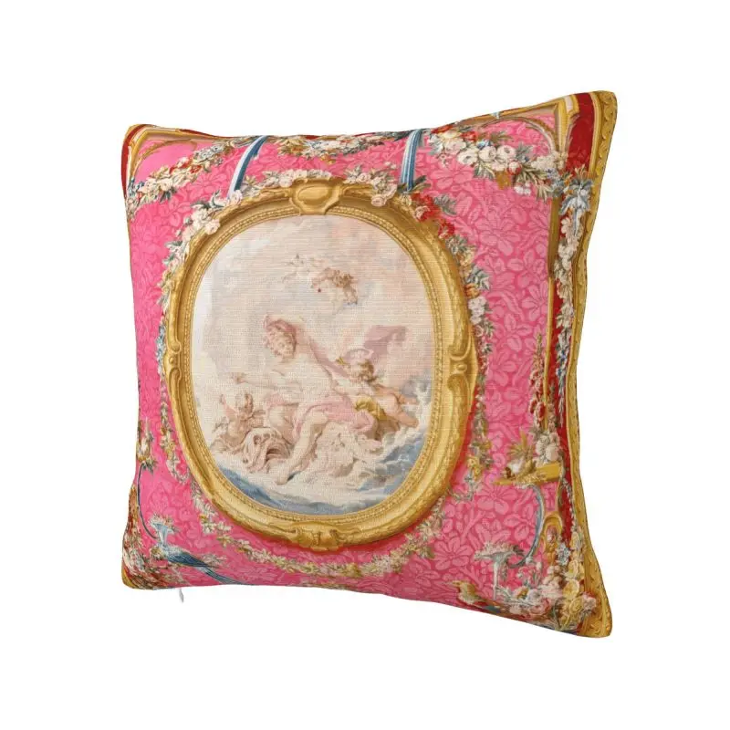 Rococo Renaissance Venus Emerging Pillow Case 40x40cm Decor Home Boucher Art Nordic Cushion Cover Car Pillowcase