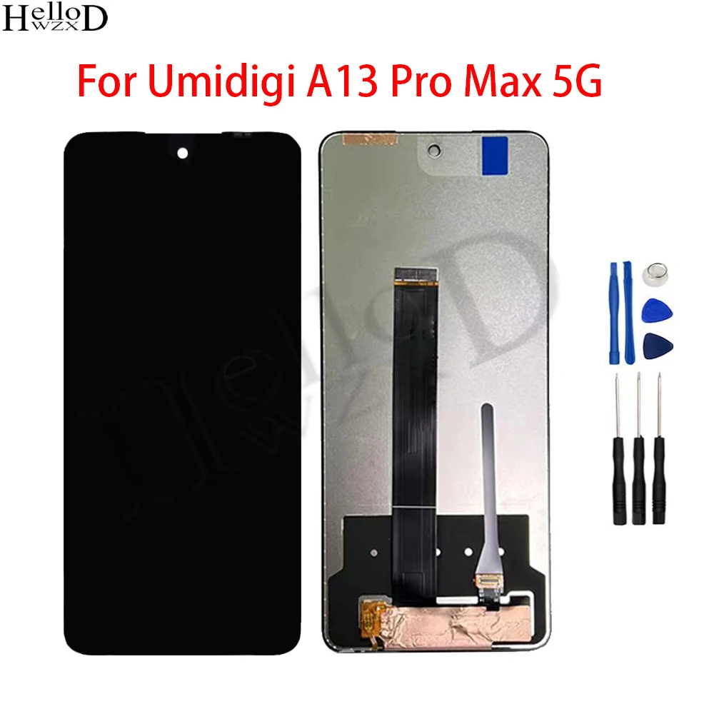 

6,8 дюймовый ЖК-дисплей для UMIDIGI A13 Pro Max 5G LCD дисплей кодирующий преобразователь сенсорного экрана в сборе Замена