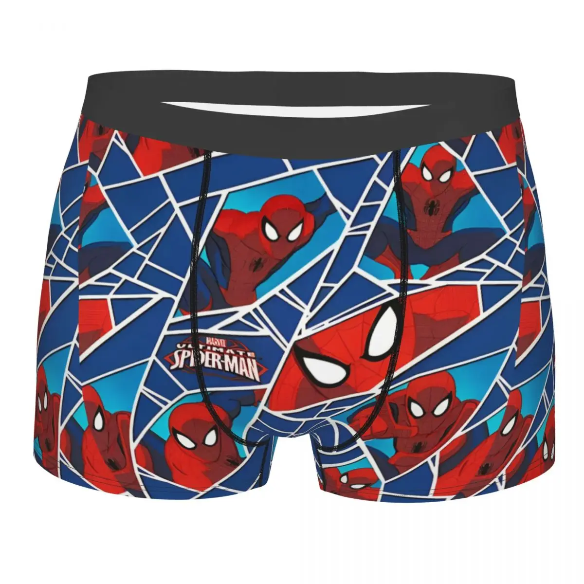 

Сексуальные трусы-боксеры с Человеком-пауком, шорты с героем Человека-паука, трусы, мужское нижнее белье, мягкие трусы для Homme, большие размеры