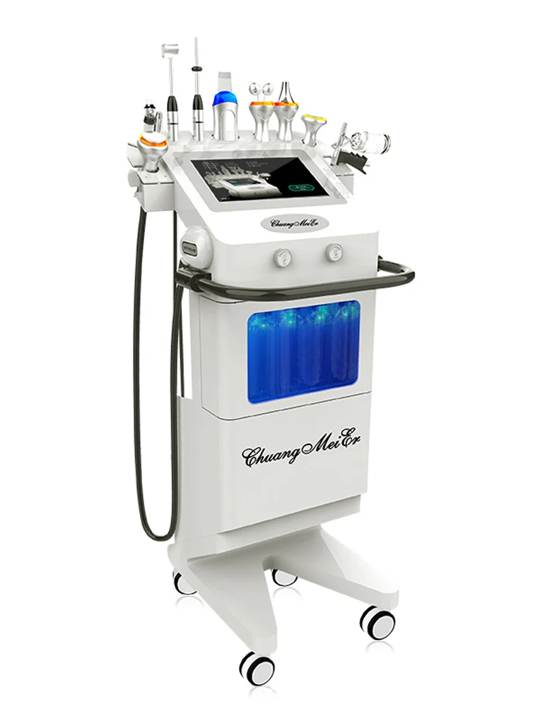 Huidbeheer Uitgebreide water- en zuurstofanalysator met grote bubbels voor gezichtsreiniging, hydratatie en hydratatie