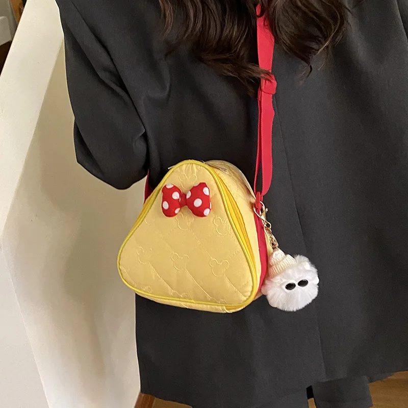 Modna mini torebka na ramię dla niej na rok 2025, etui na telefon w kształcie sera, kawaii torebka crossbody, kreatywna kosmetyczka na szminkę, torba do przechowywania kosmetyków. ​