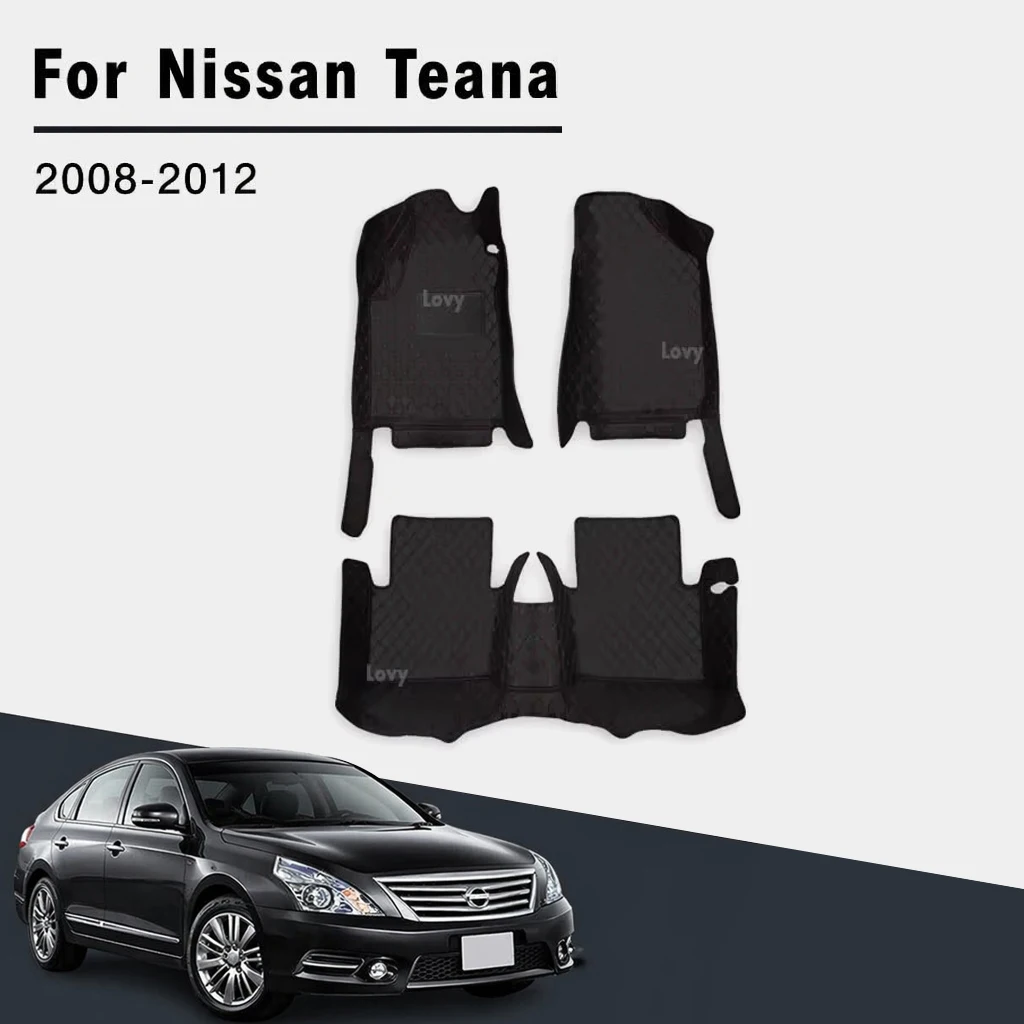 

Car Floor Mats For Nissan Teana Altima J32 2008 2009 2010 2011 2012 3D All Weather Auto Accessories Carpets Waterproof Foot Rugs