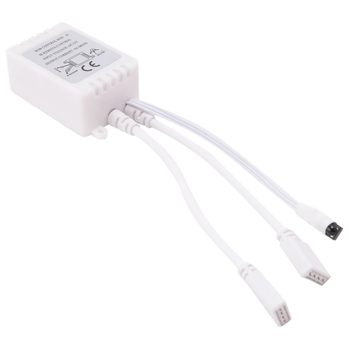 De nieuwe ledstripverlichtingcontroller, controller RGB ledstriplichtcontroller + infraroodafstandsbediening 24 toetsen