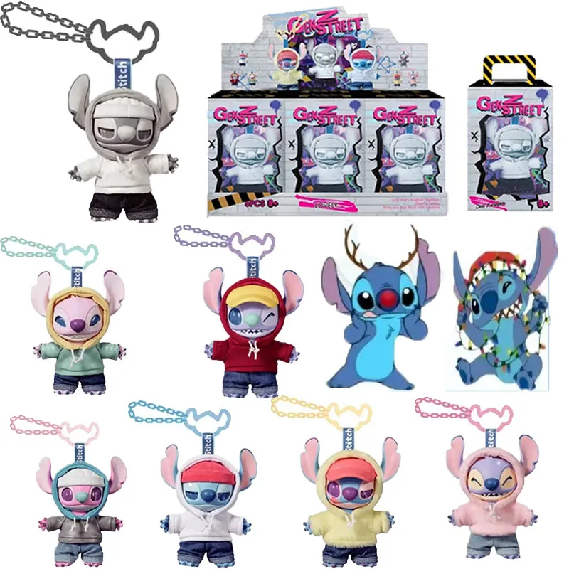 

DisneyLilo and StitchGen ZStreet SeriesVinyl Doll Blind Box Anime Cute Desktop Decor Pendant Fashion doll Surprise Kids toy Gift
