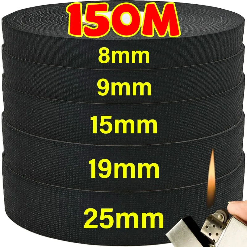 

150/15 м лента для электрических жгутов, термостойкая изоляция, самоклеящаяся проволочная обмотка, тканевые ленты, органайзер для автомобильного кабеля
