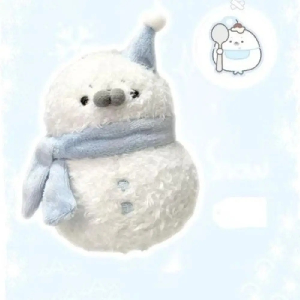 

New Seal Snowman Mini with Bead Chain Bag Pendant Gift DIY Backpack Decor