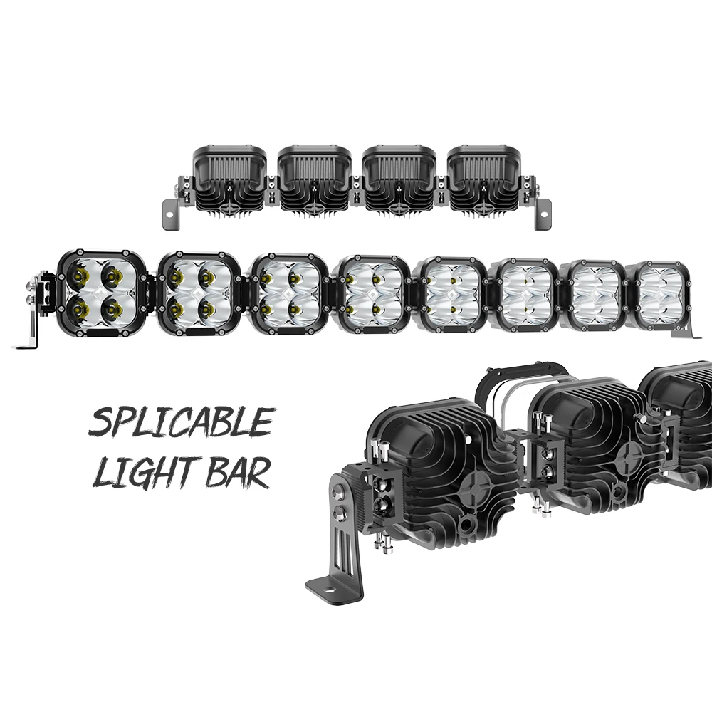 

Modular LED Light Bar Kit For Maverick X3 RZR 4x4 UTV 32 Inch Off-Road Lights New Condition