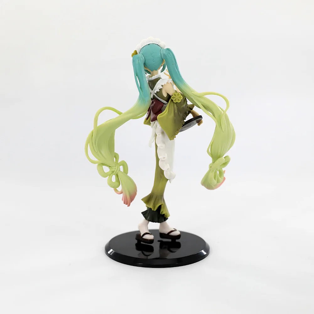20C Hatsune Miku Figura Creativa Dolce Matcha Parfait Dress Up Modello Giocattolo Fascino illimitato Collezione regalo Action Figure PVC