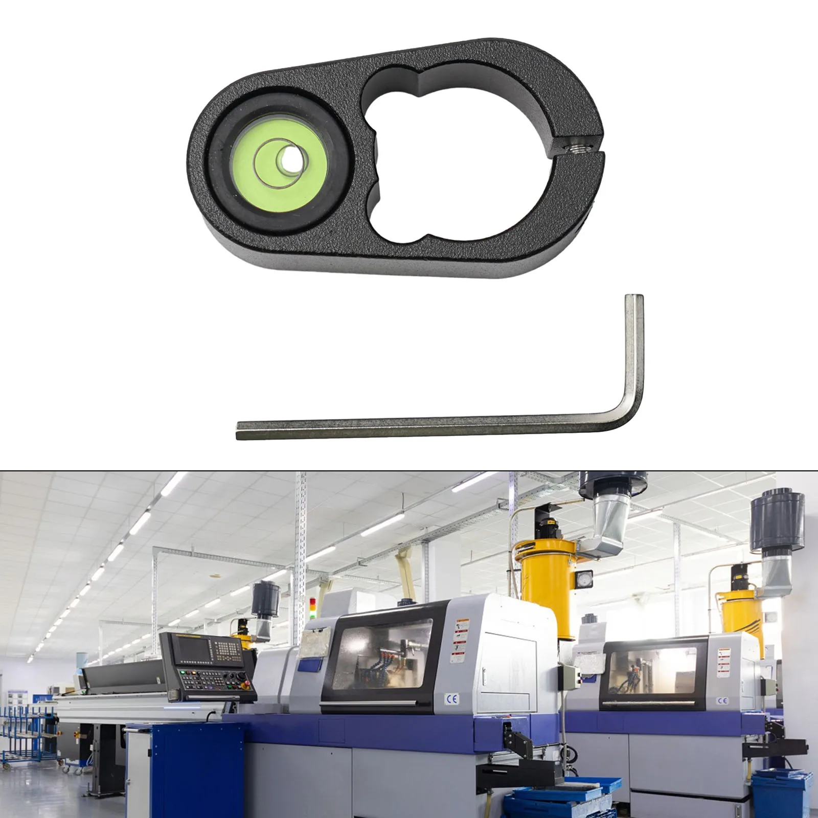 Useful Practical Quality Center Rod Blisters Accessories Aluminum Alloy Centering Rod Green Mapping Measuring Rod