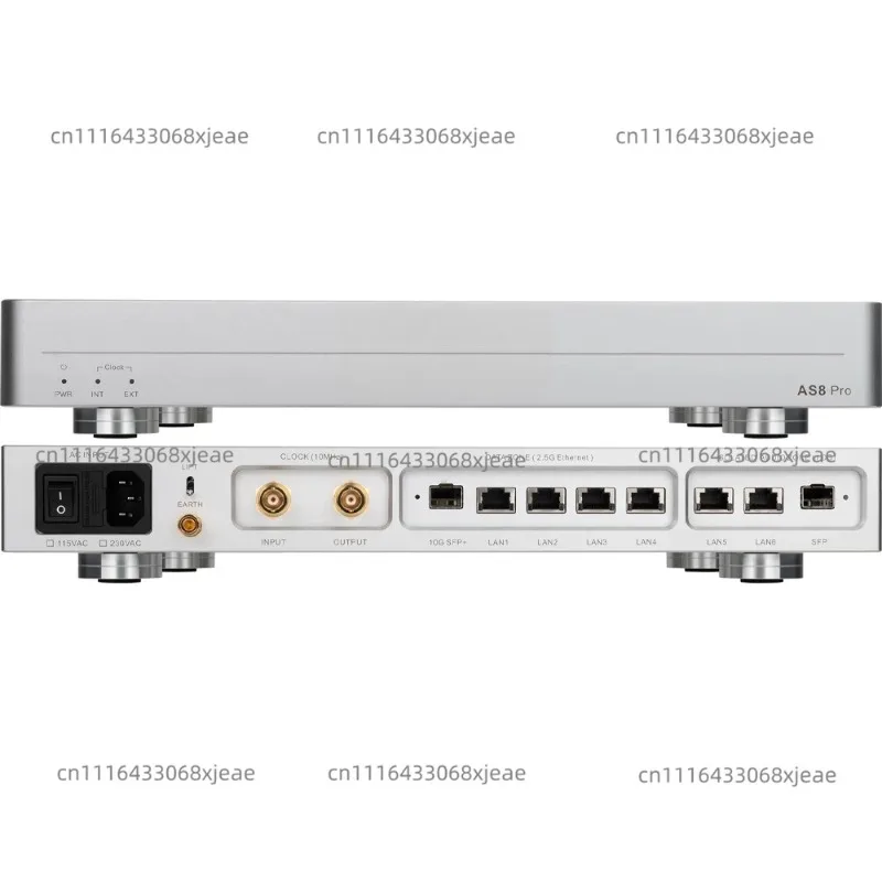 AS8 Pro Flagship Audio HIFI Fever Switch 2.5G 10G Optical Isolation