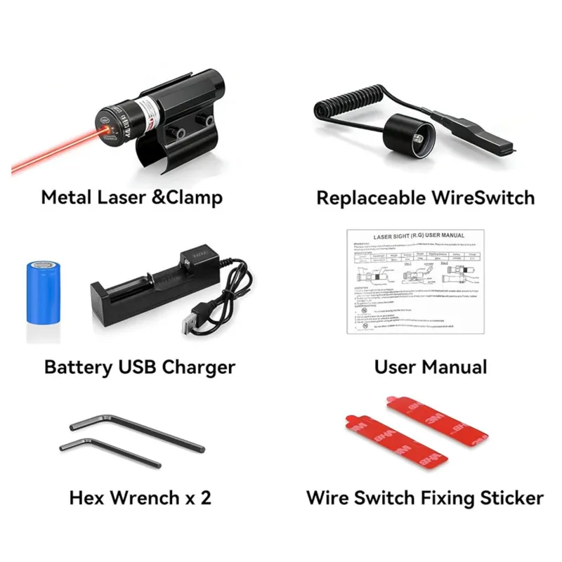 Metal Red Laser Sig…