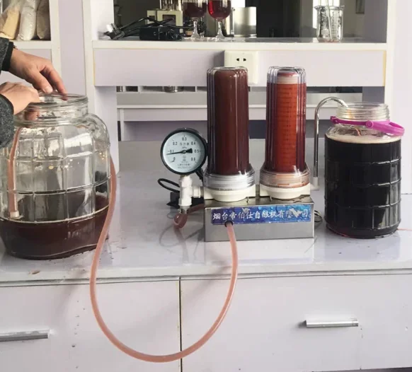 

red wine, wine filter Baijiu filter，5-Inch secondary pre-filter element，homemade wine filter, characteristic small wine