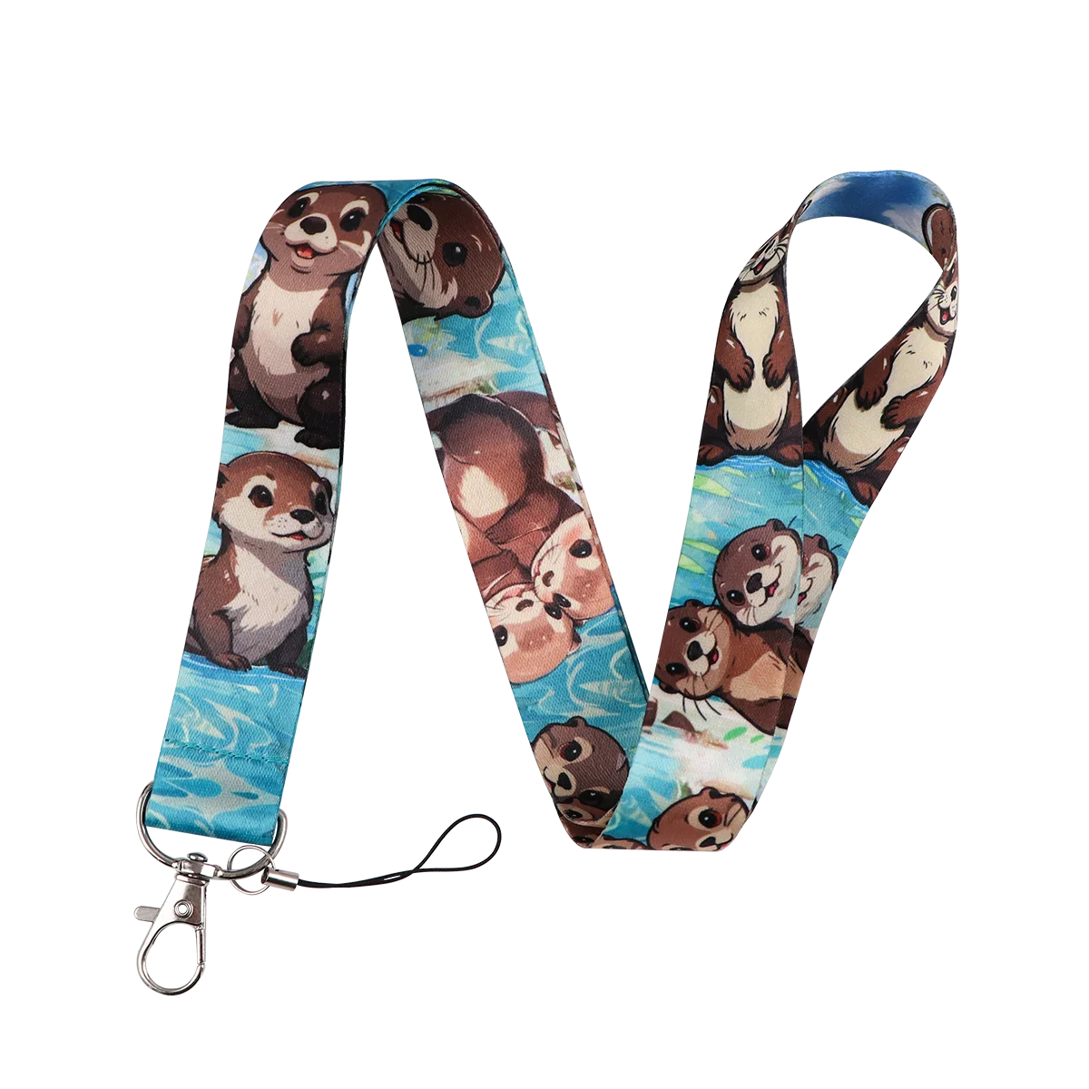 Otter Lanyard for Keychain and ID Card