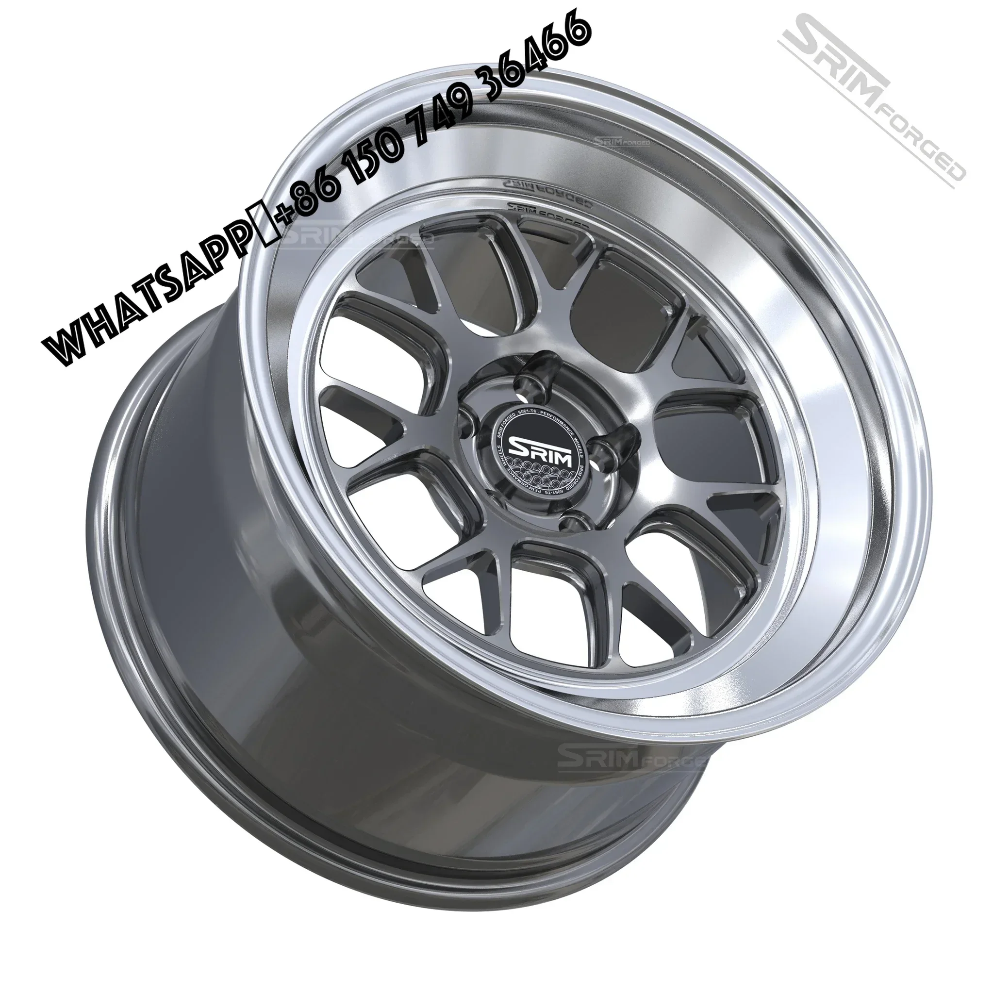 

6061-T6 SRIM High Cost Performance Forged Wheels - Customizable Colors and Styles LM-R ML10RT 1 Piece Deep Lips Forged