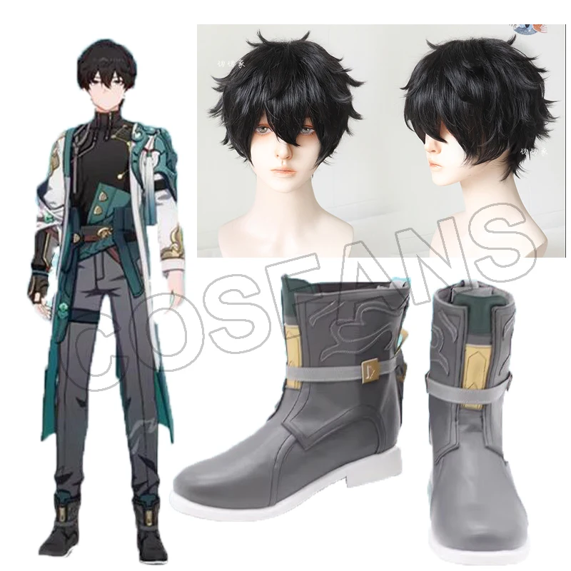 

Honkai Star Rail Dan Heng Shoes Custom Cosplay Secondary Yuan Lovers Props Shoes Fashion New Game Boots Accessories Halloween