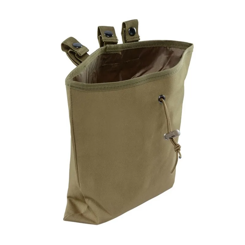 Bolsa de reciclaje táctica grande para exteriores, bolsa de herramientas de almacenamiento multifuncional para artículos diversos, bolsa de cintura de camuflaje para montañismo