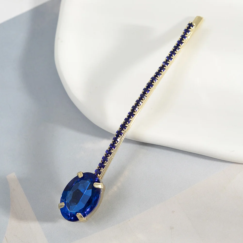 

5Pcs Shiny Rhinestones Crystal Hair Clips Barrettes for Women Daily Outfit Elegance Charm All Hairstyles