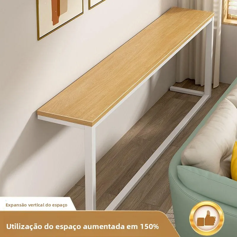 Prateleira de Armazenamento para Radiador de Metal Longo e Estreito, Montada na Parede da Sala de Estar, Armário de Canto par...