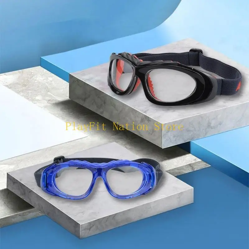 Sports Glasses, Men Womens Protective Goggles Eyewear Baseball Running Sports Cycling Glasses, Anti-Fog Shock-Absorption