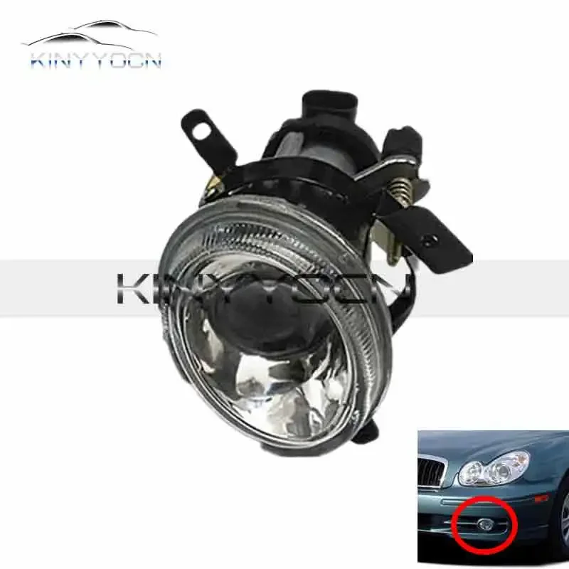 For Hyundai Sonata Sonica Monica 2003 04 05 06 07 Front Bumper Fog Light Foglight Fog Lamp Foglamp DRL Day Running Lamp Headlamp