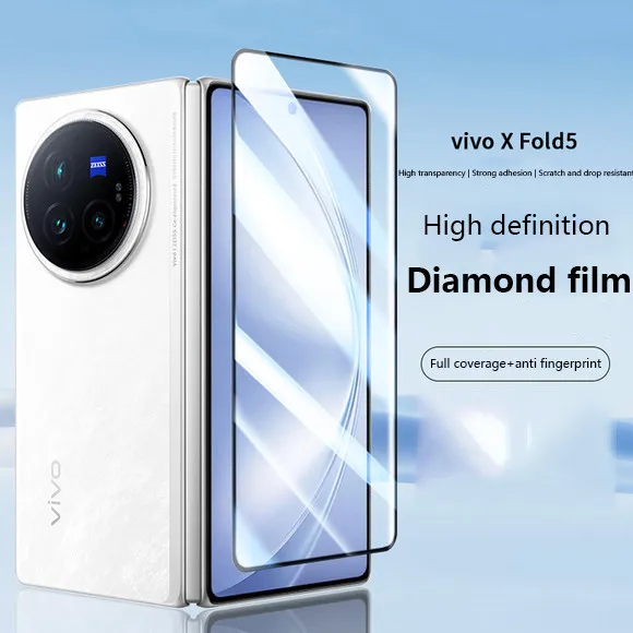 

Защитная пленка для экрана из закаленного стекла для Vivo X Fold5 Fold 5 Fold3 Fold 3 Pro 5G, защитная пленка с полным покрытием