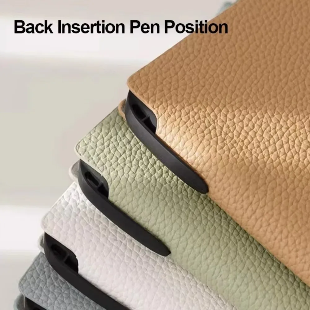 2025 Thickened A5 Notebook Leather Business Business Notebook Colorful Soft Leather Surface Office Notebook Student Stationery