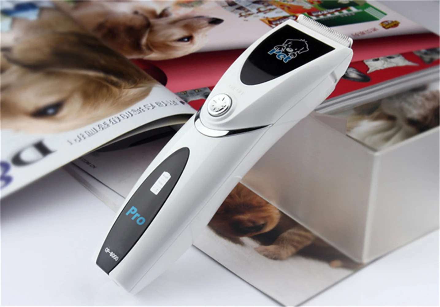 CP8000 Dog Hair Trimmer Pet Hair Clippers Pets Dogs Mover Haircut Shaver Machine for Cats Animals Hair Cutting