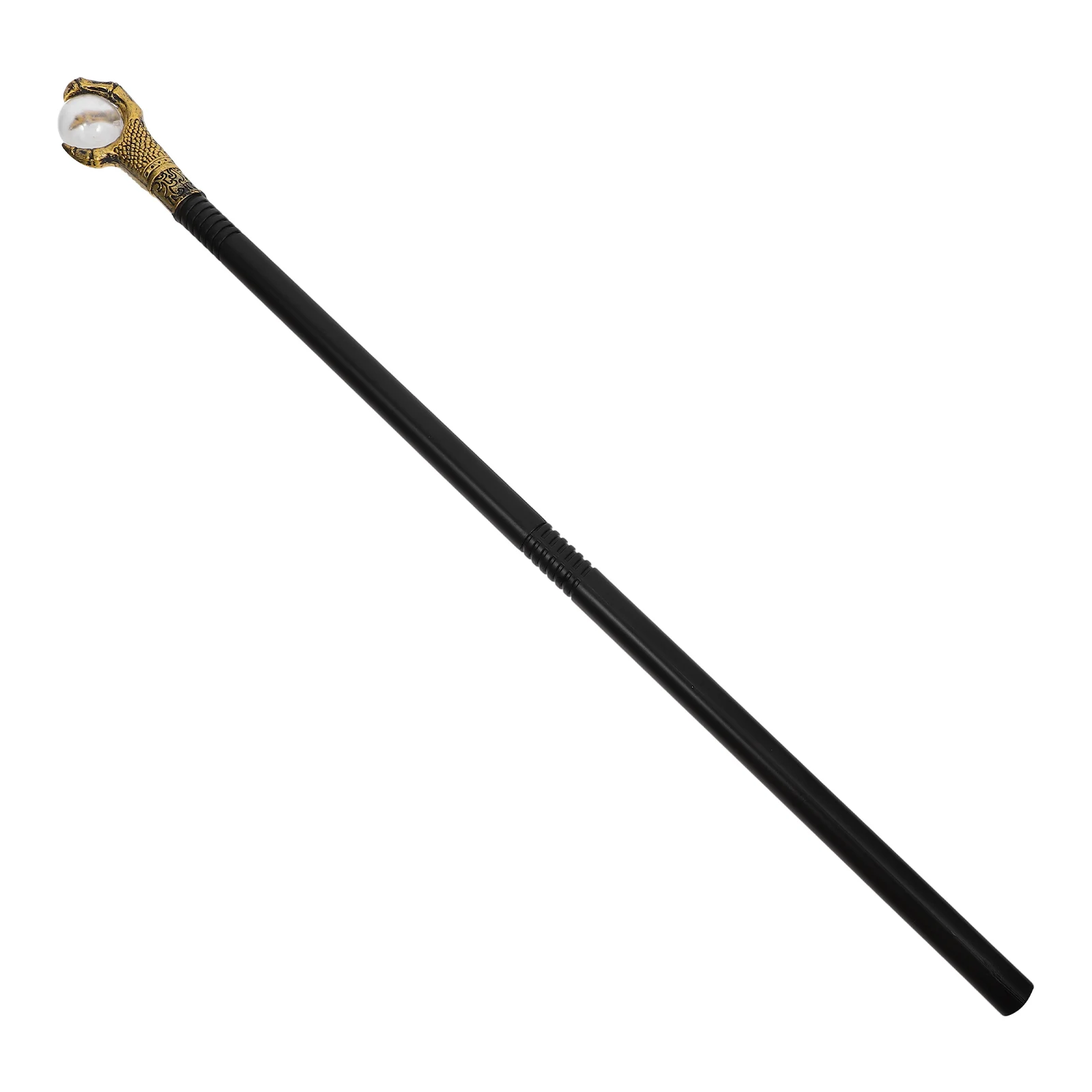 

Walking Cane Halloween Costume Accessory Party Prop Cosplay Wand Toy Plastic Lightweight Small Size