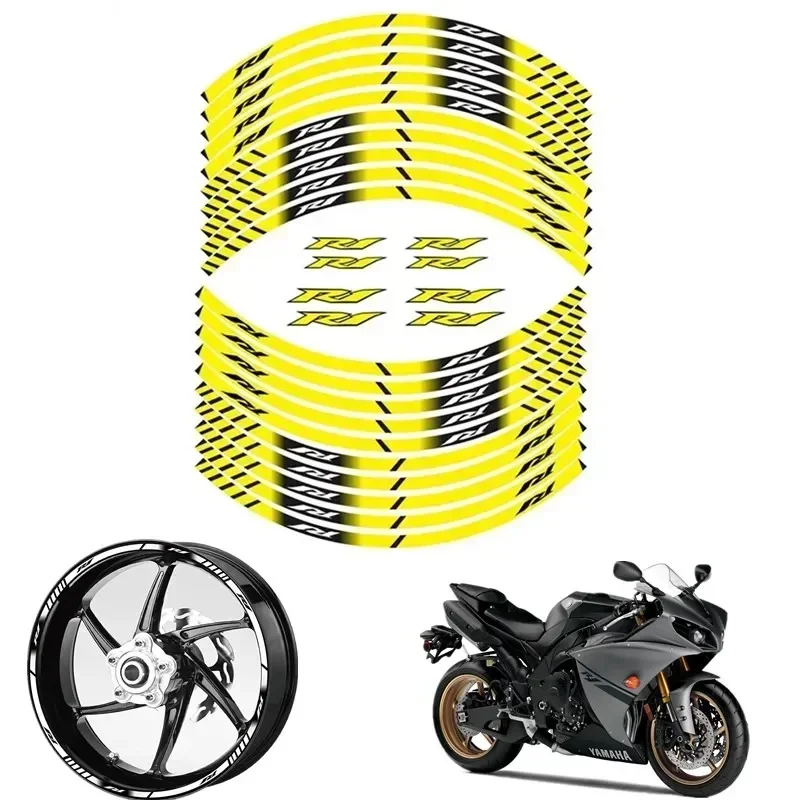 

Запчасти для мотоциклов YAMAHA YZF R1, контурное колесо, украшение, наклейка-B Motor