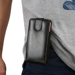 Cow Leather Rotary Belt Clip Phone Case Waist Bag For Samsung Galaxy A16 A36 A56 A15 A35 A55 A14 A24 A54 A13 A53 Holster Pouch
